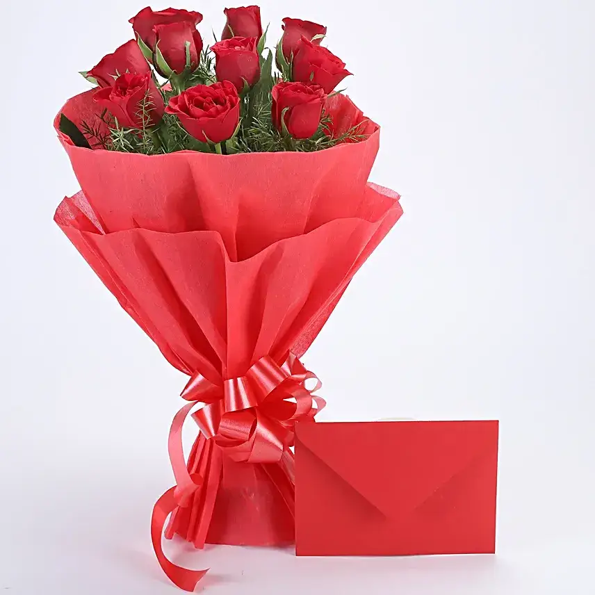 Bouquet N Greeting Card