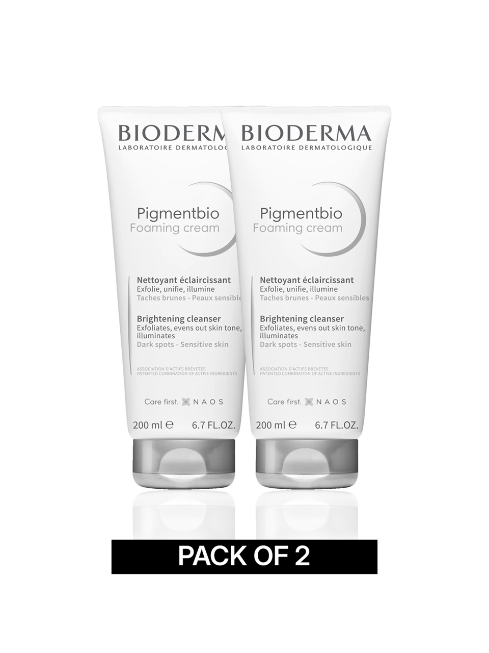Bioderma Pigmentbio Brightening Cleanser Double Glow Set Buy only @ ₹1758