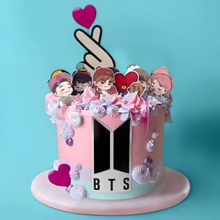 BTS Party Starter Cake