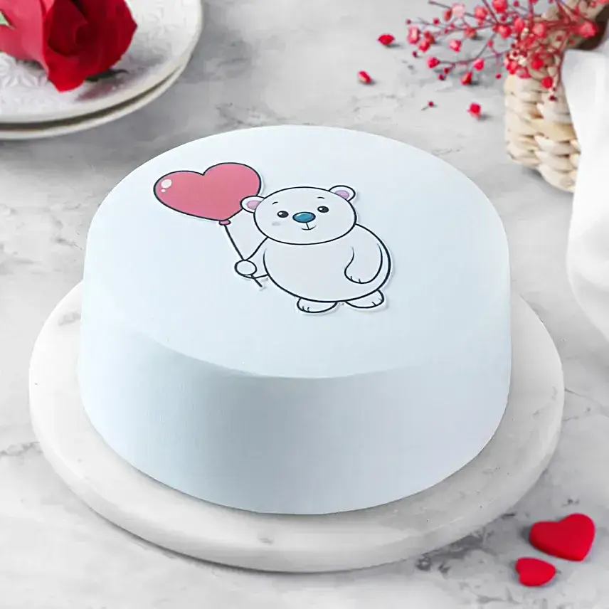 Teddy Love Butterscotch Cake 500gm