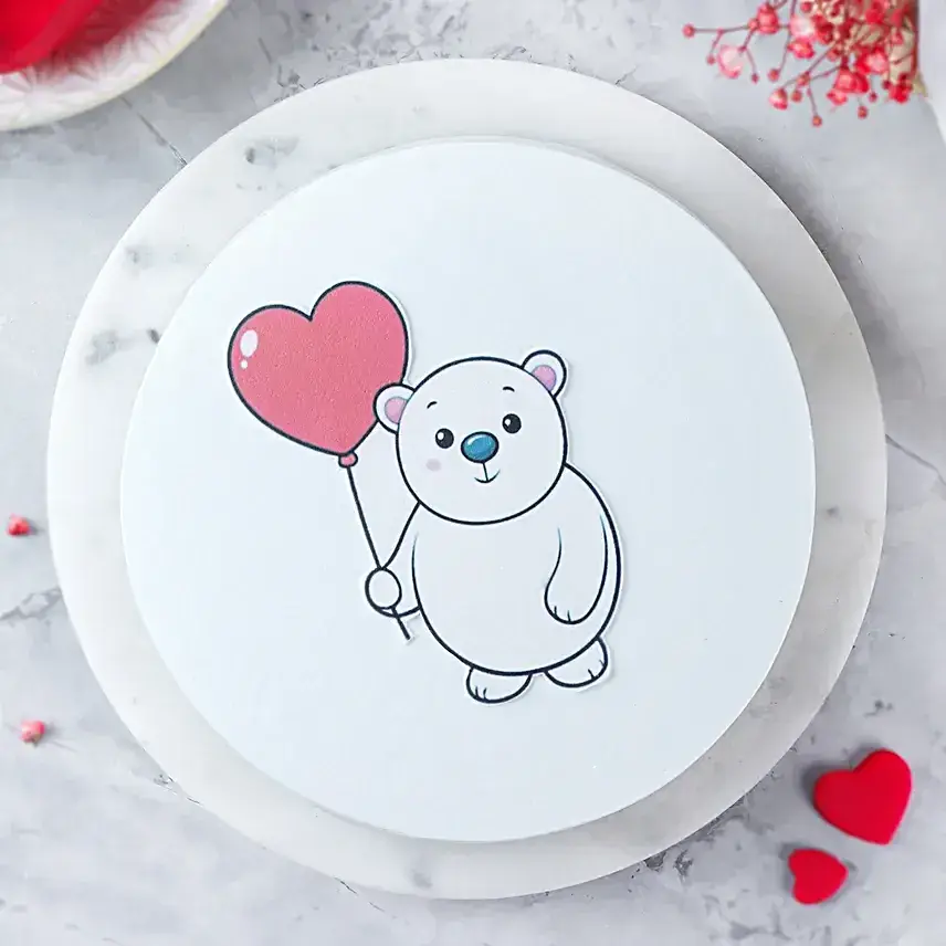 Teddy Love Butterscotch Cake 500gm