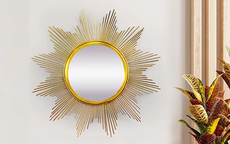 Royaloak Sunflower Designer Mirror - Big