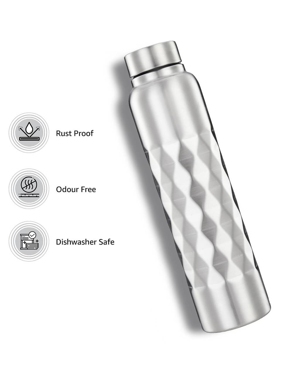 Stainless Steel Cubix Water Bottles Buy @ ₹405