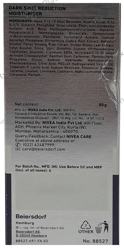 Nivea Men Dark Spot Reduction SPF 30 Moisturiser 50gm
