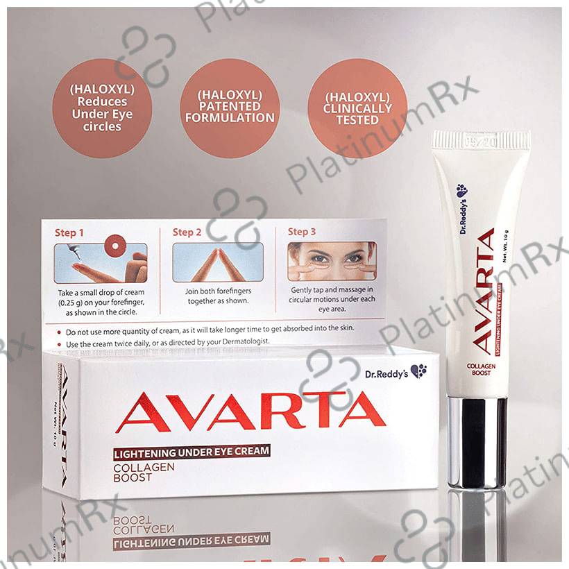 Avarta Lightening Under Eye Cream 10gm