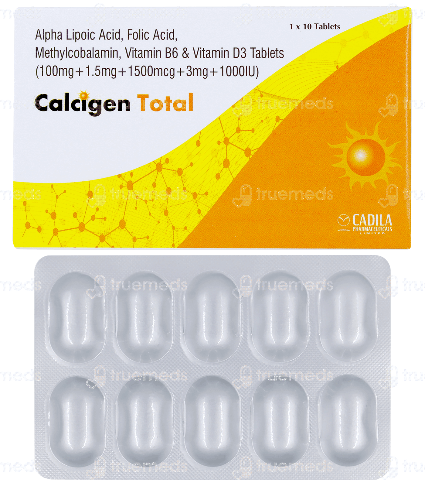 Calcigen Total Tablet 10