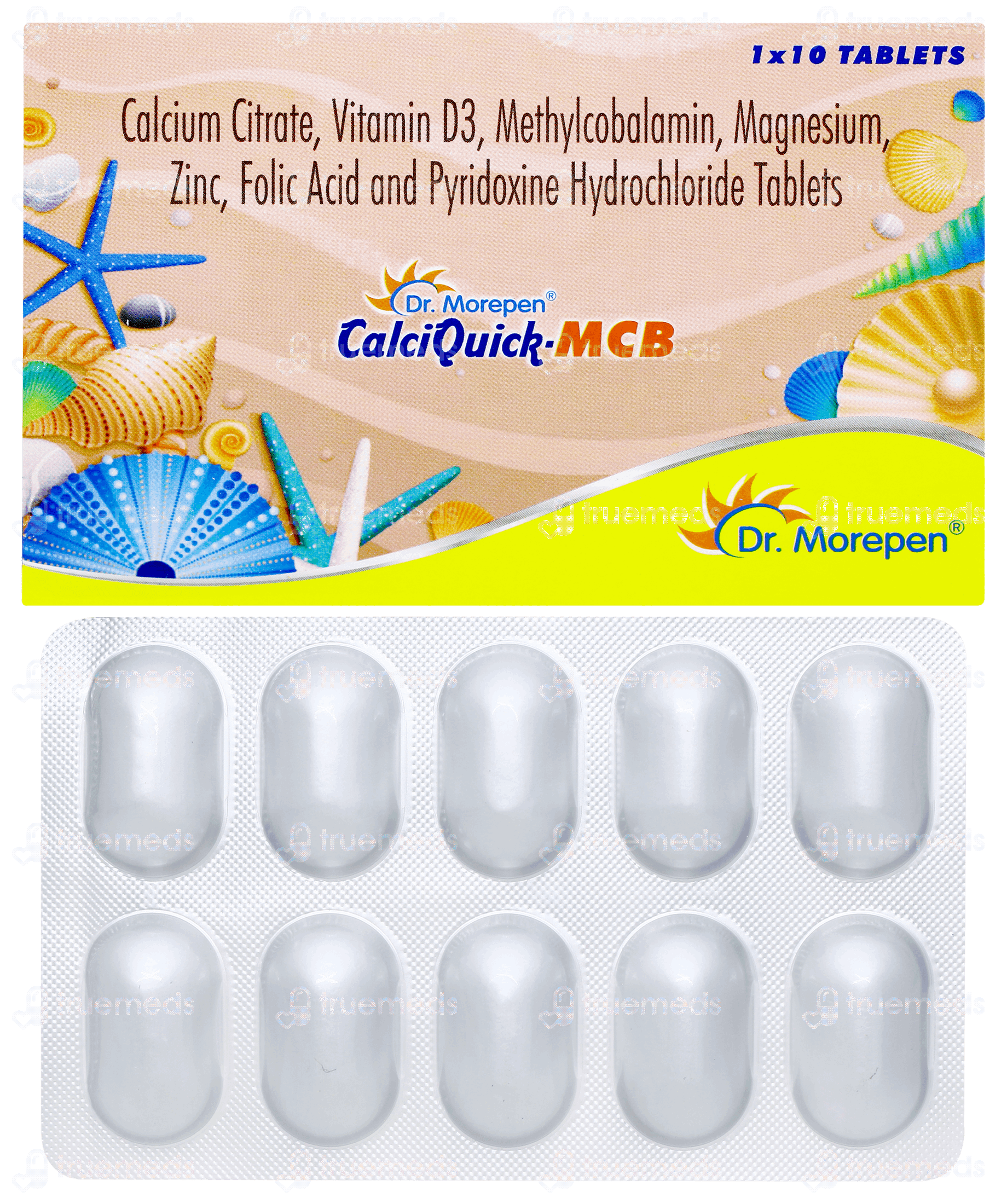 Calciquick Mcb Tablet 10