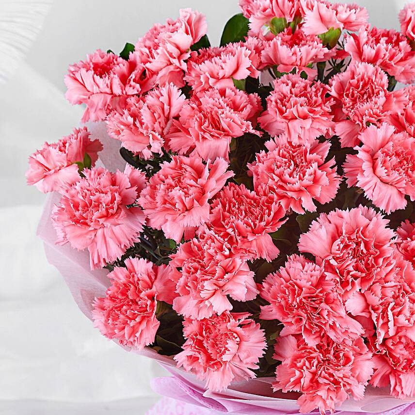 Pink Carnation Love Bouquet Arrangement