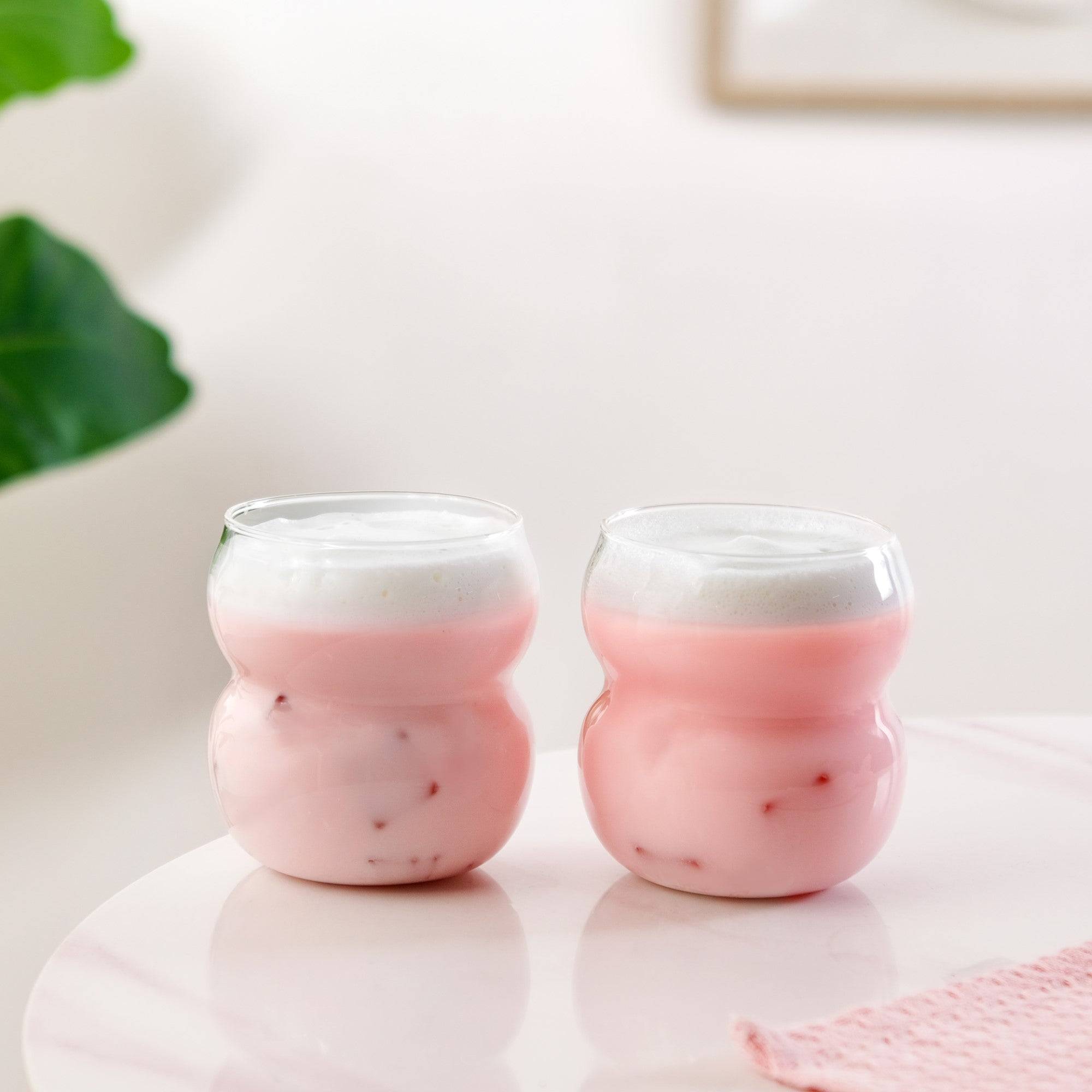 Retro Glass Set Of 2 400ml