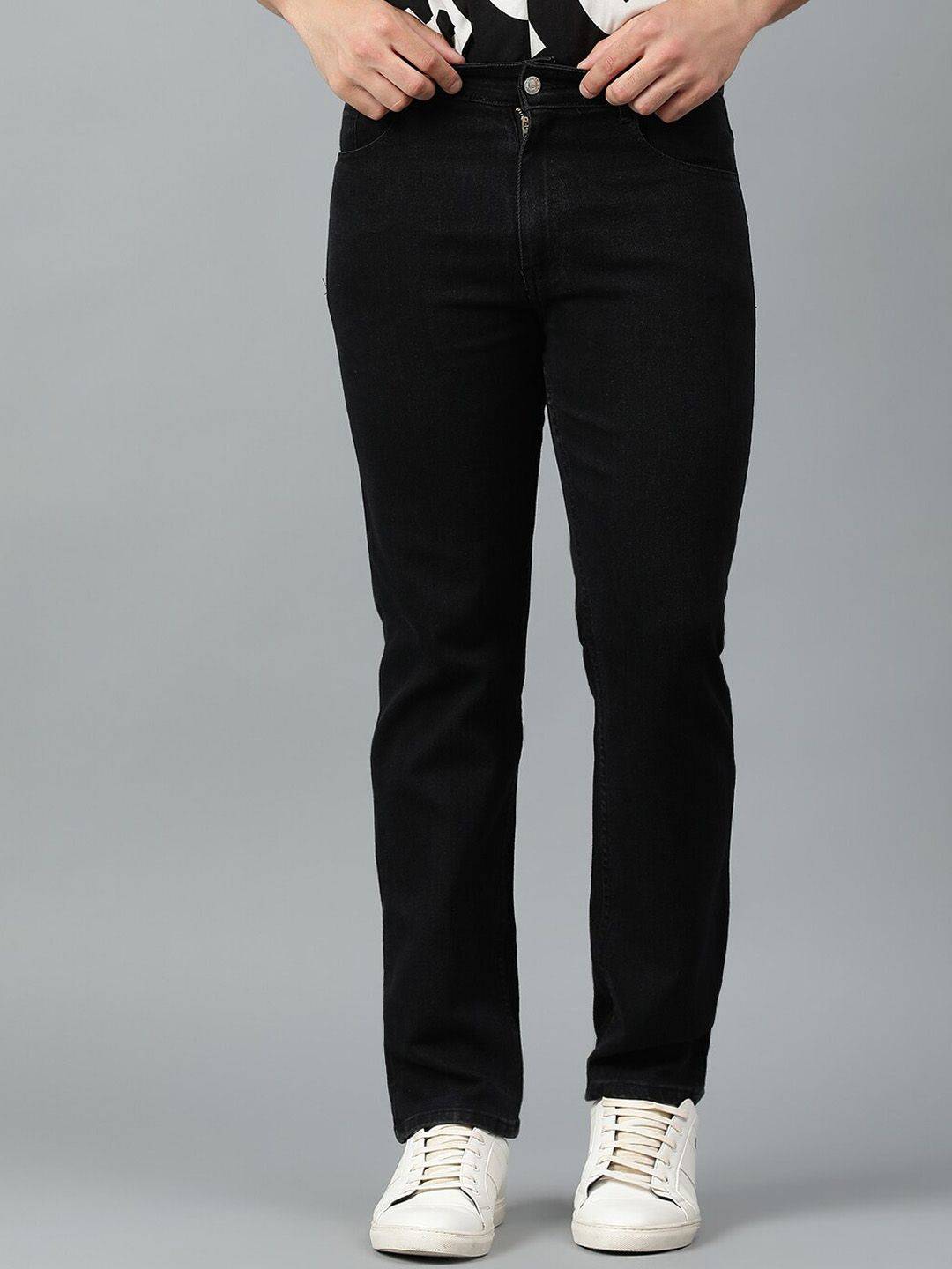 Kotty Men Jean Slim Fit Low-Rise Clean Look Stretchable Jeans