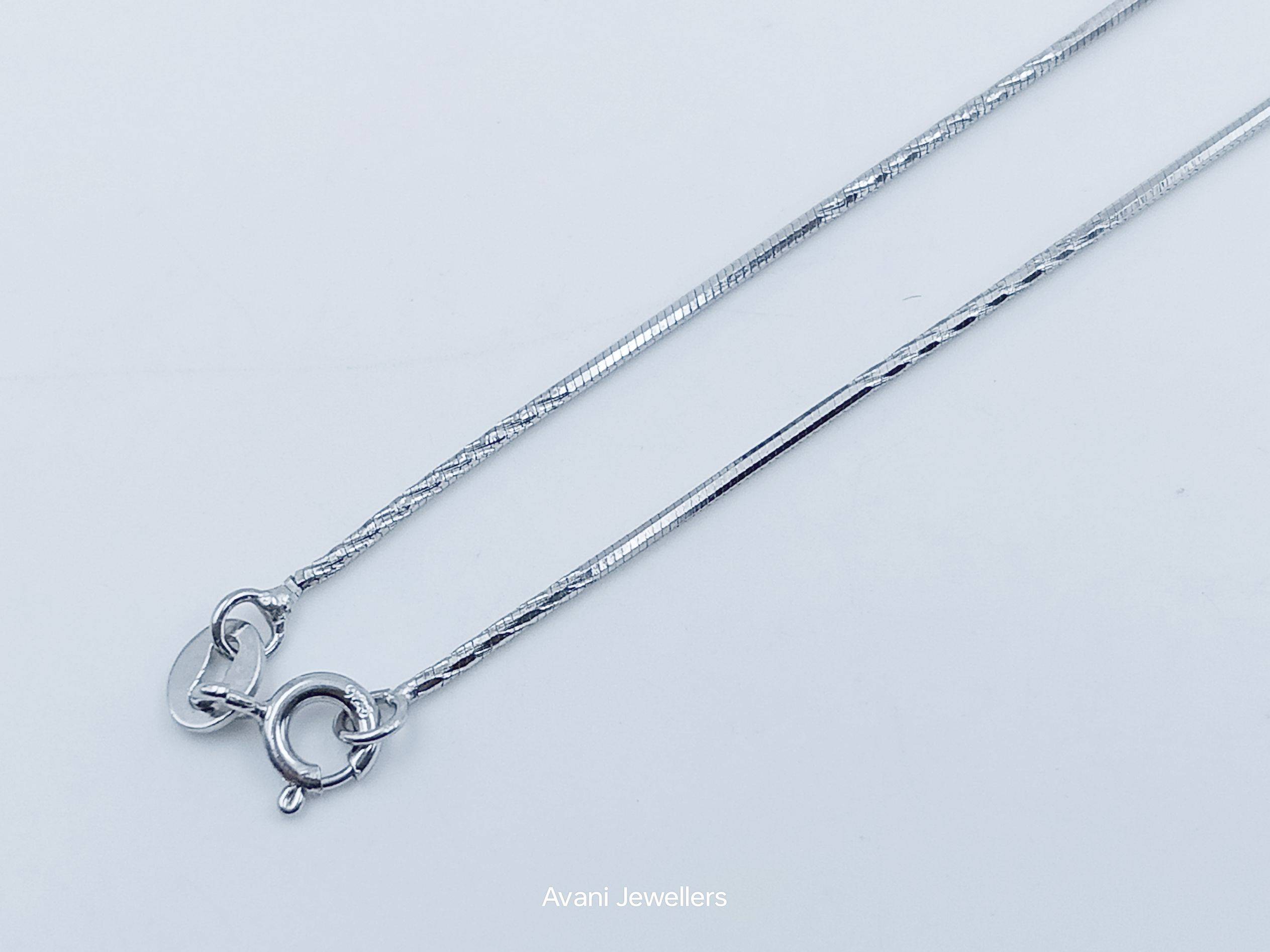 Silver Italian Chain @₹1232