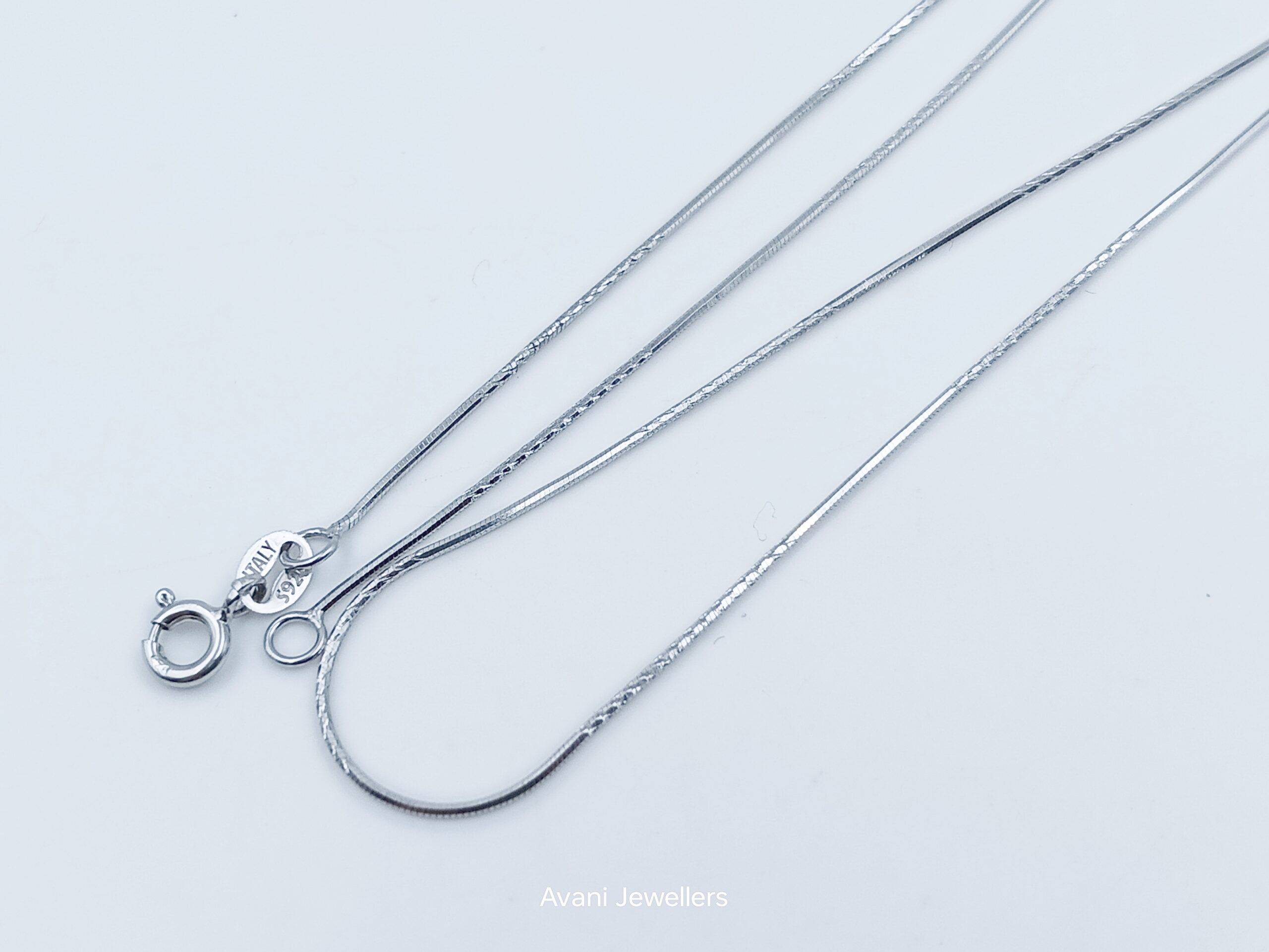 Silver Italian Chain @₹832
