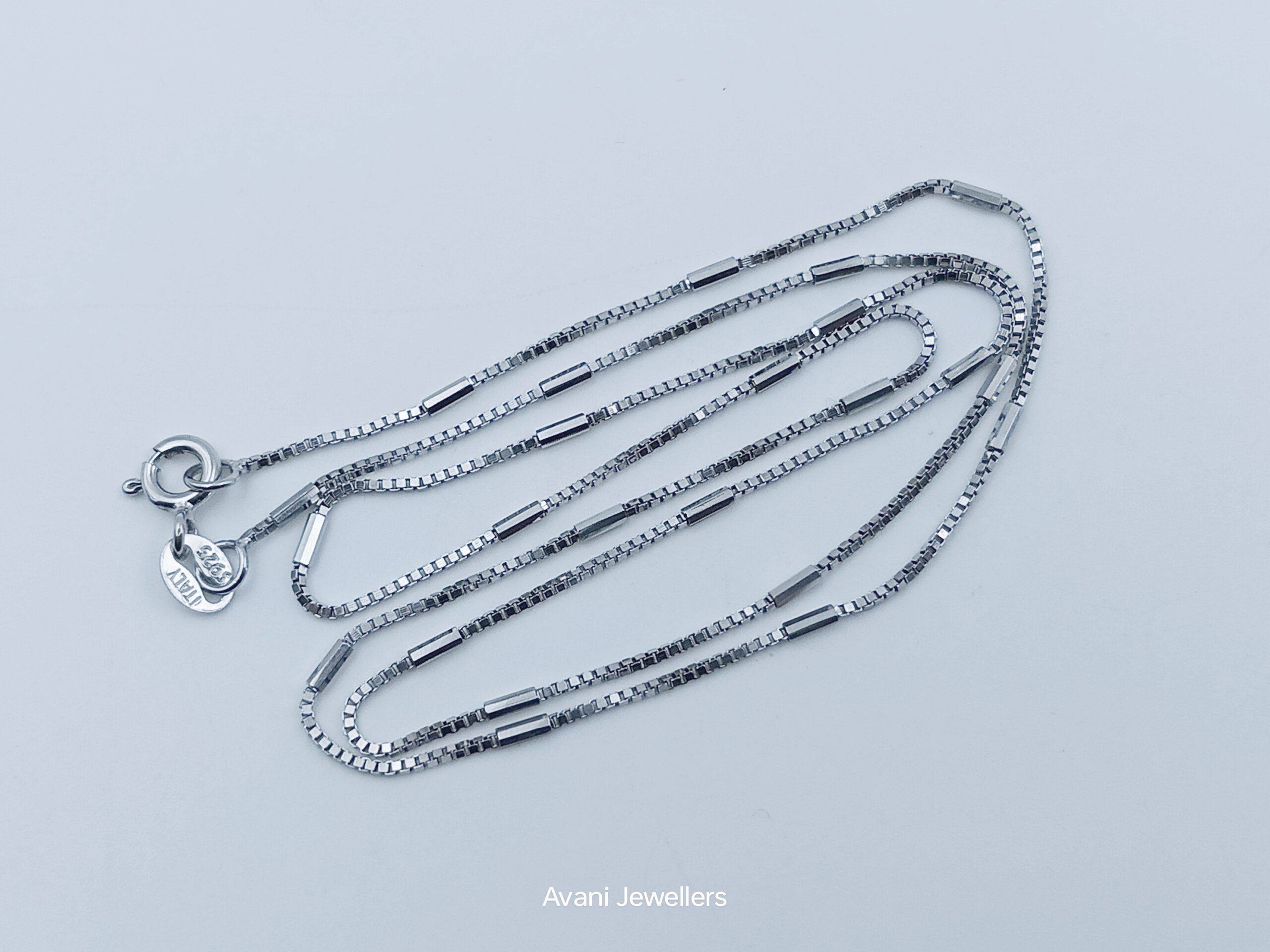 Silver Italian Chain @₹916