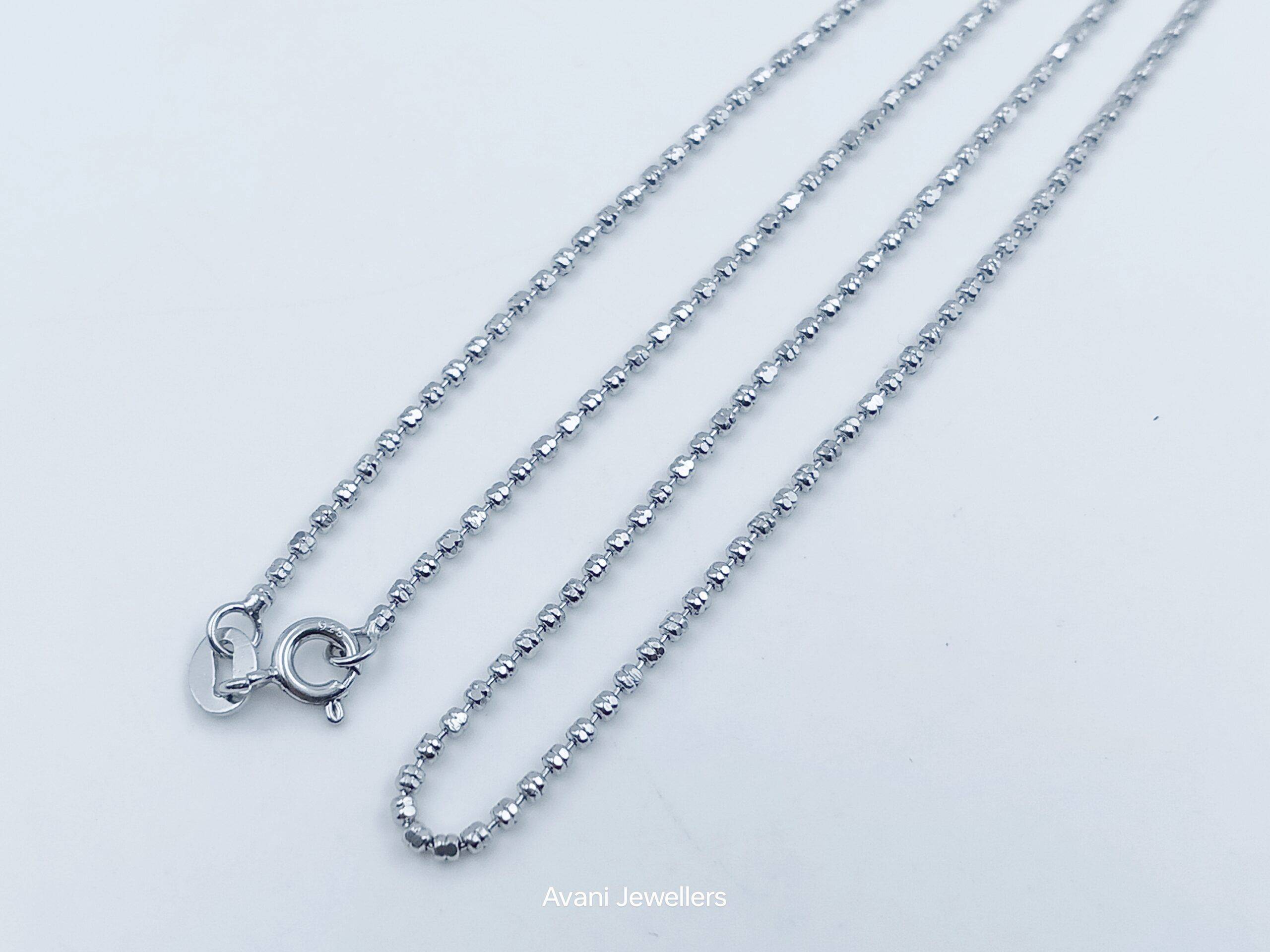 Silver Italian Chain @₹1364