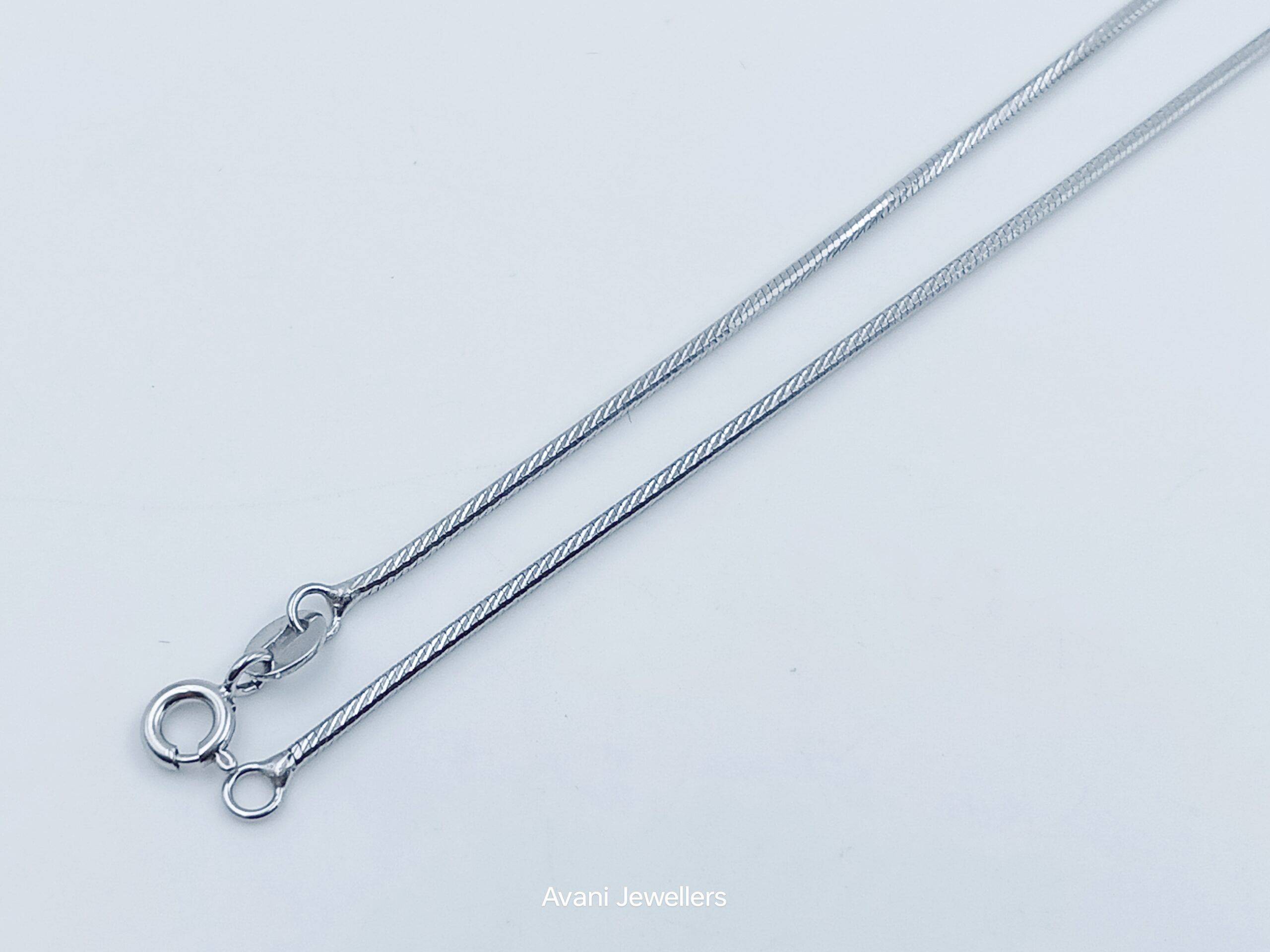 Silver Italian Chain @₹1972