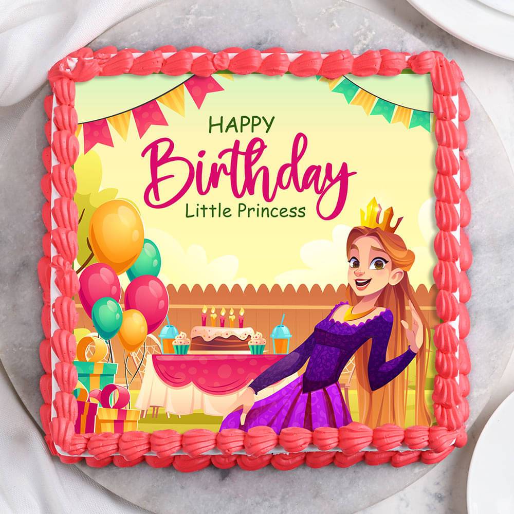 Princess Dream Birthday Cake
