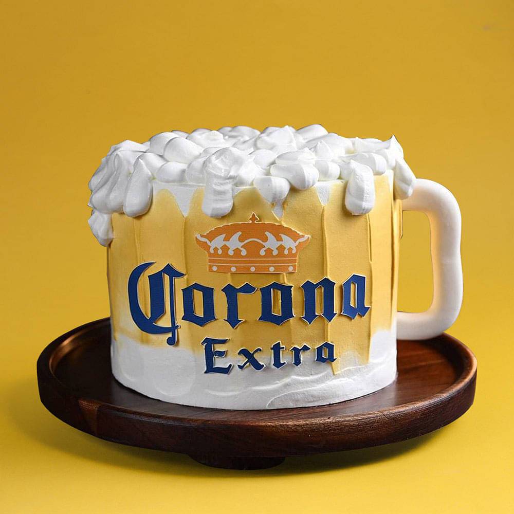 Cheers Beer Mug Cake