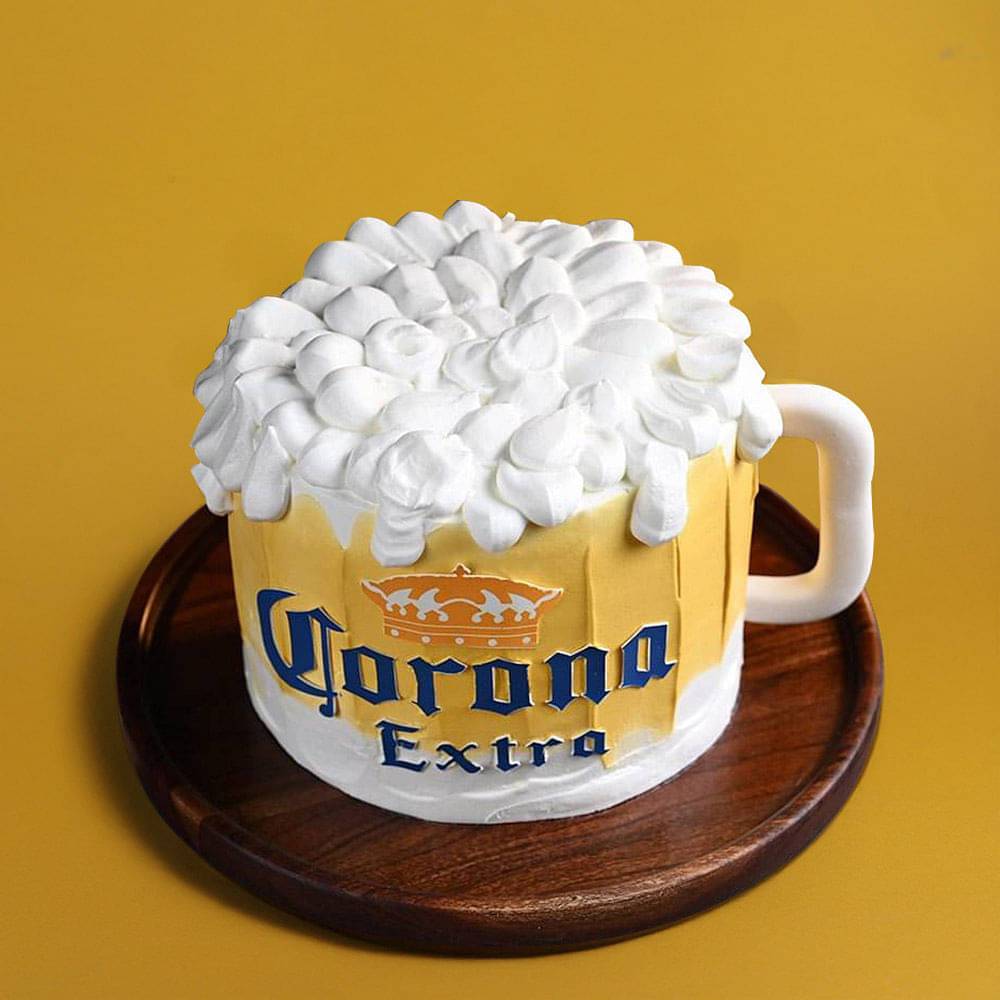 Cheers Beer Mug Cake
