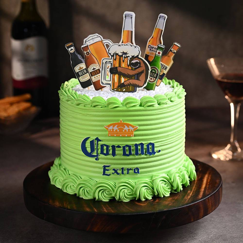 Cheers To Beer Celebration Cake