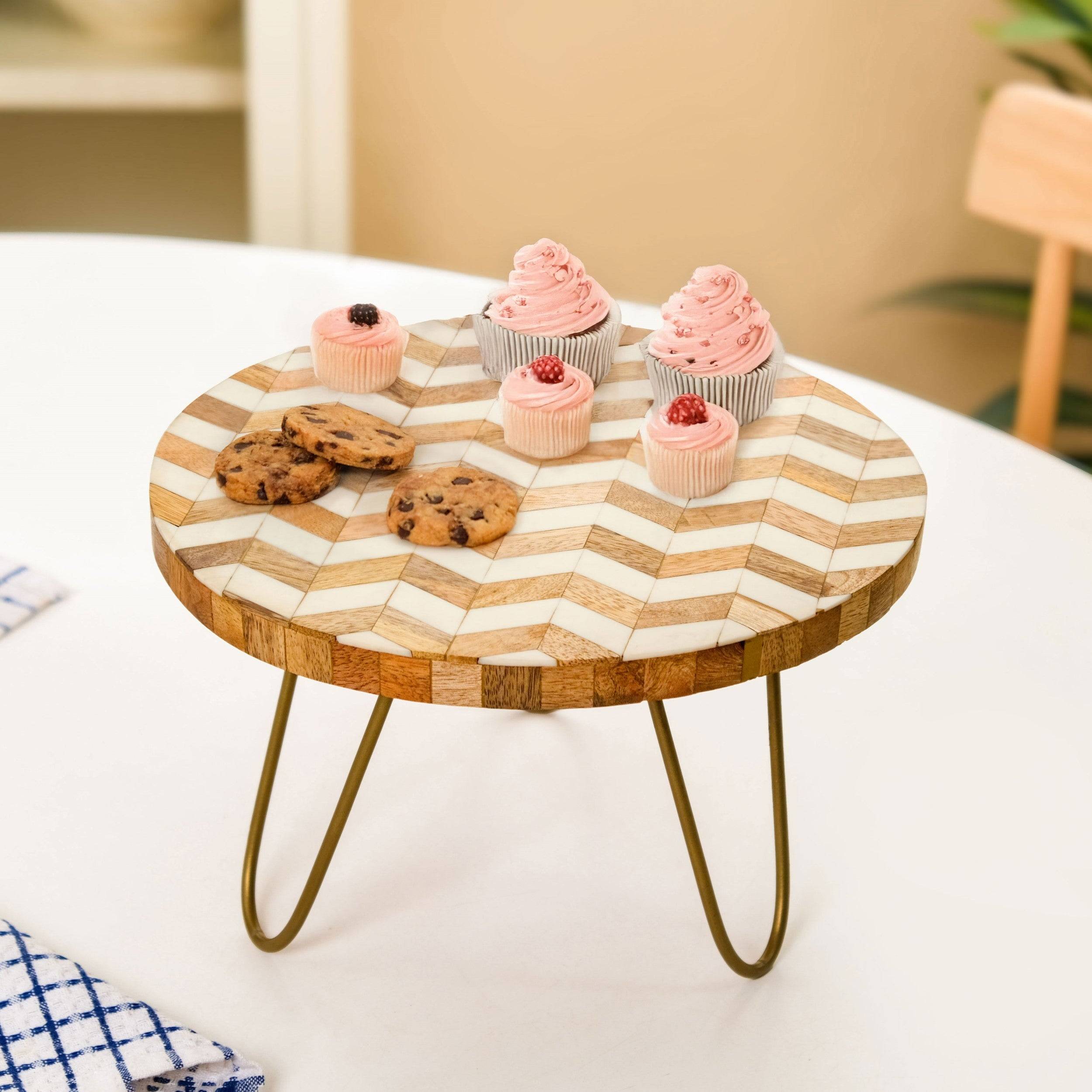 Chevron Mosaic Wooden Riser buy only at ₹1290