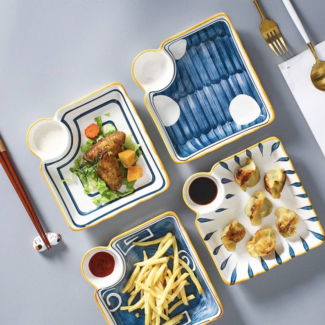 Chip and Dip Plate Nitori