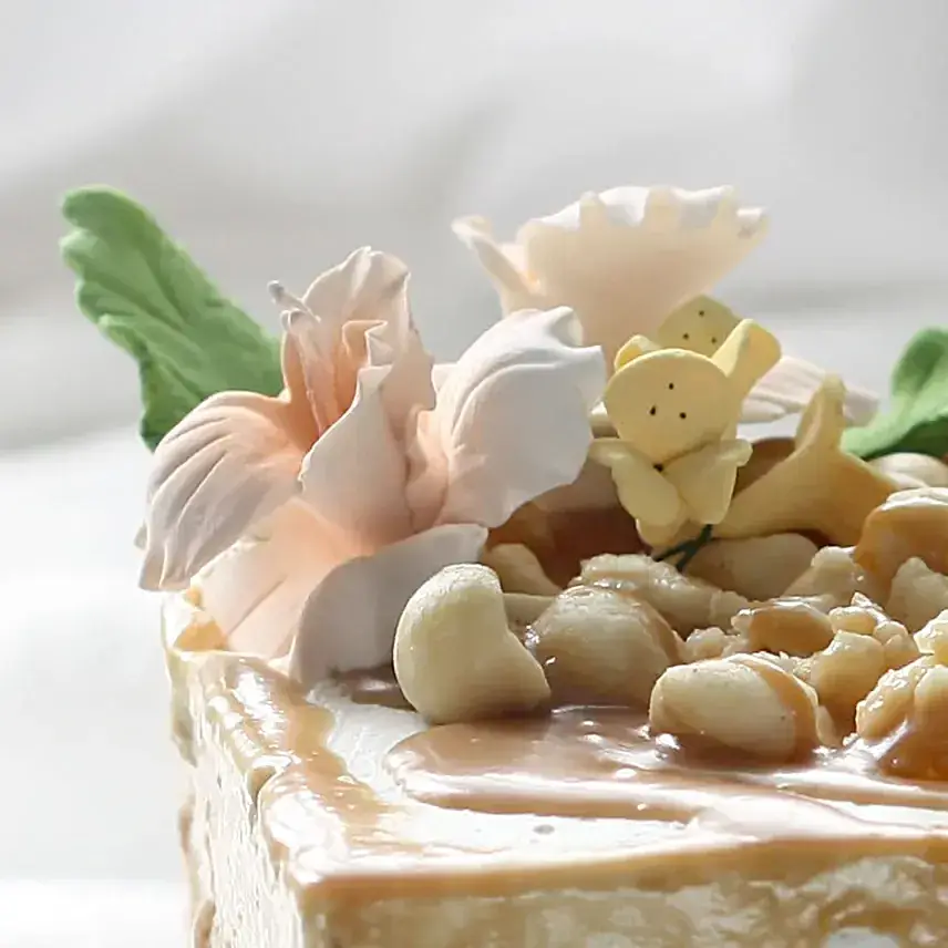 Chocolaty Golden 2 Tier Cake 1.5 Kg