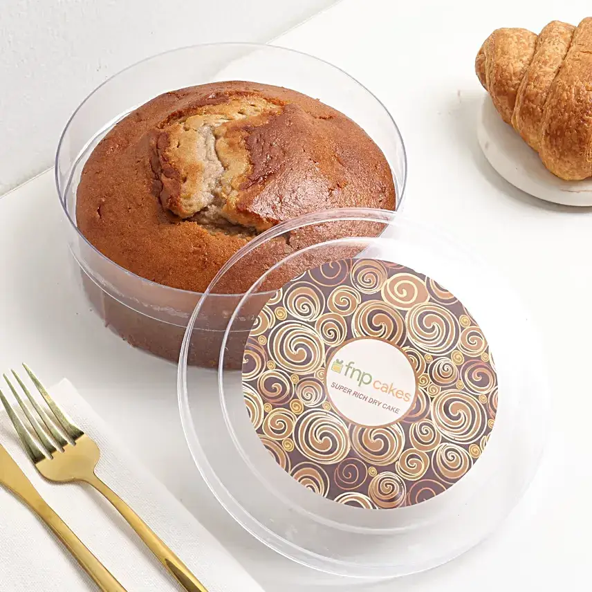 Classic Sugar Free Vanilla Dry Cake