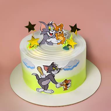 Classic Tom N Jerry Joy Cake