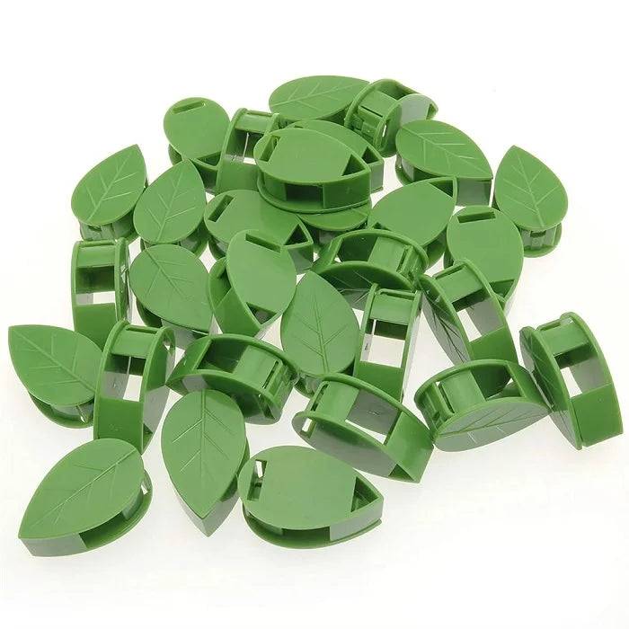 10 Pcs Leaf Shape Climbing Plant, Wall Vine Climbing Plant Support Hook Self-Adhesive Vines Traction Clips Leaf Shape Plant Fixer, Wire Fixing Cable Organizer with Adhesive Sticker Buy @ ₹49