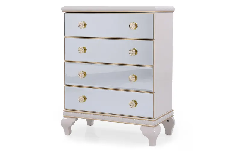 Royaloak Royal Chest of Drawer with High Gloss Finish