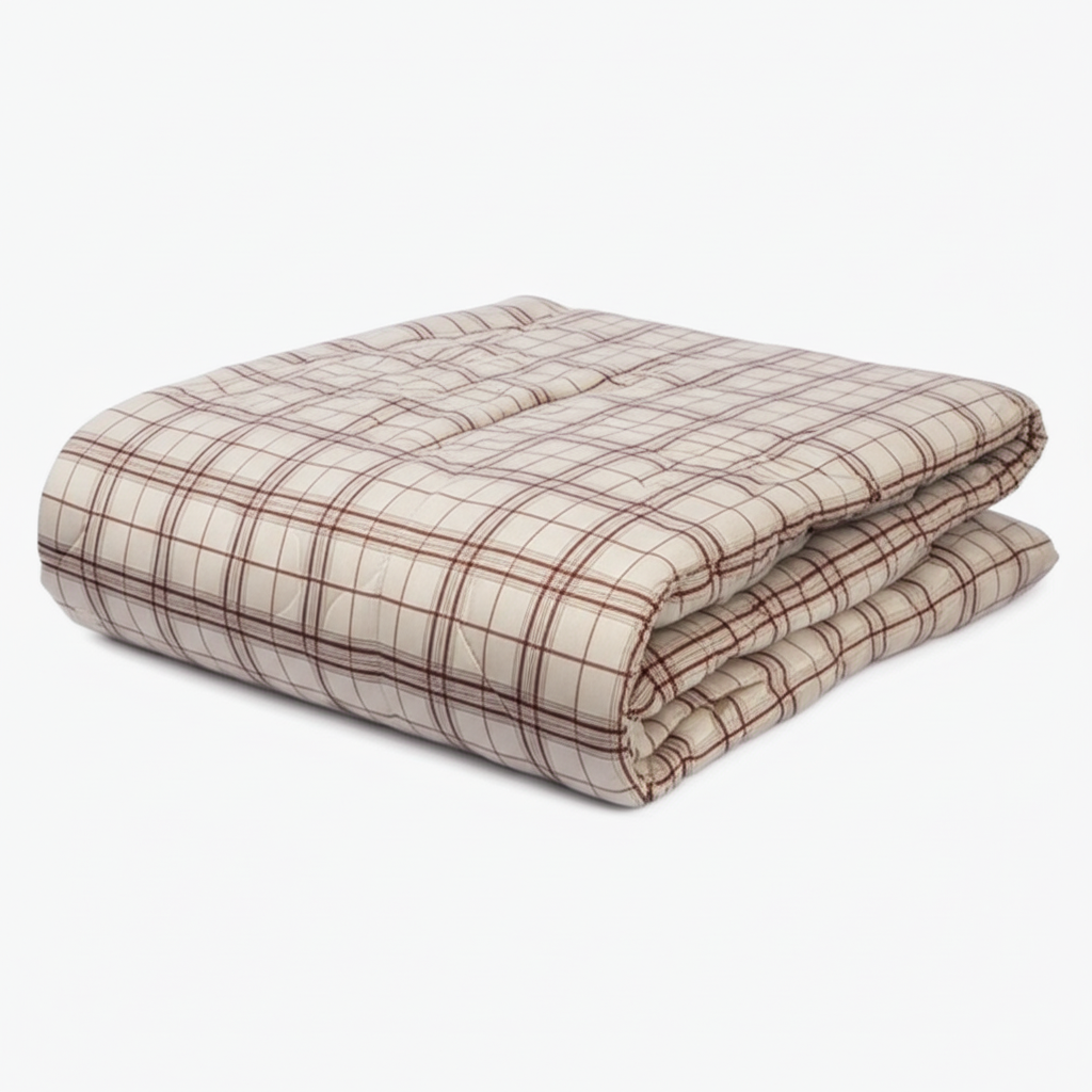 Soft Microfiber Double Bed AC Comforter – All-Season Warmth (Random Design-Pack of 1) Buy @ ₹1499
