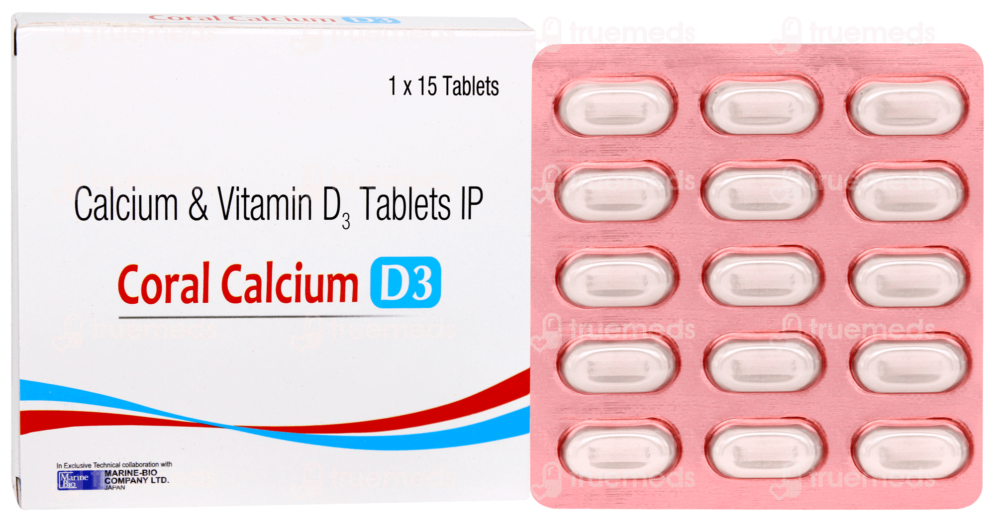Coral Calcium D3 Tablet 15