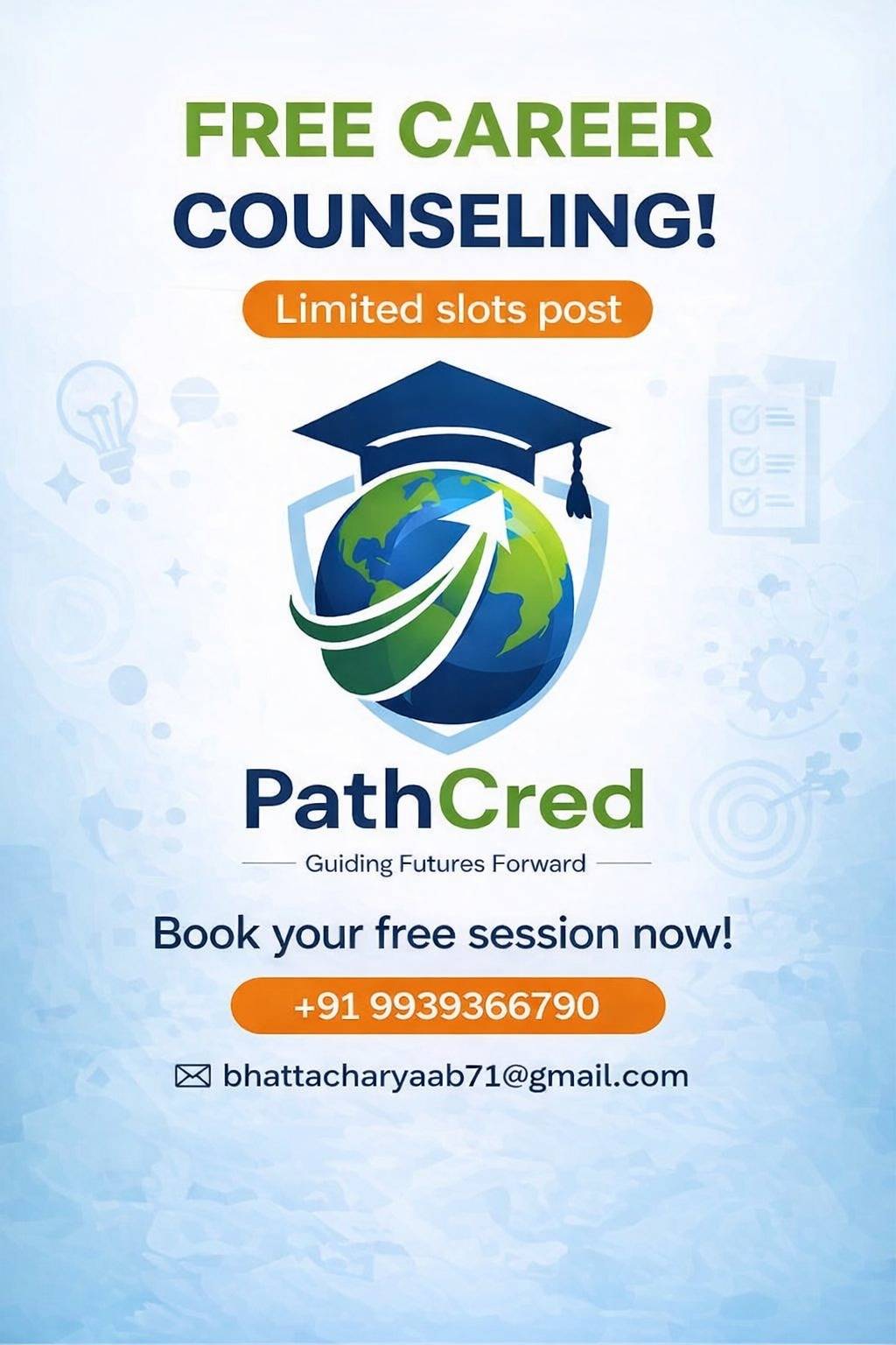 Free career counseling sessions.