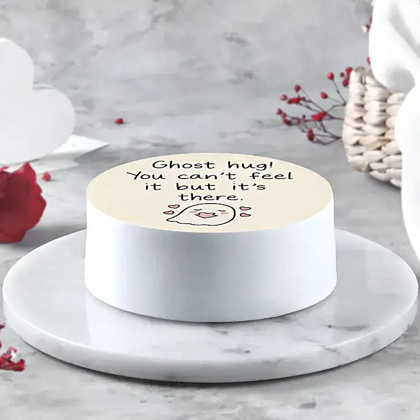 Creamy Hug Friendship Cake