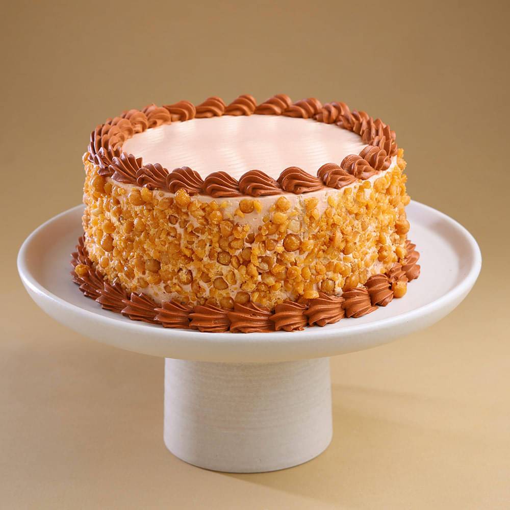 Crunchy Butterscotch Bliss Cake