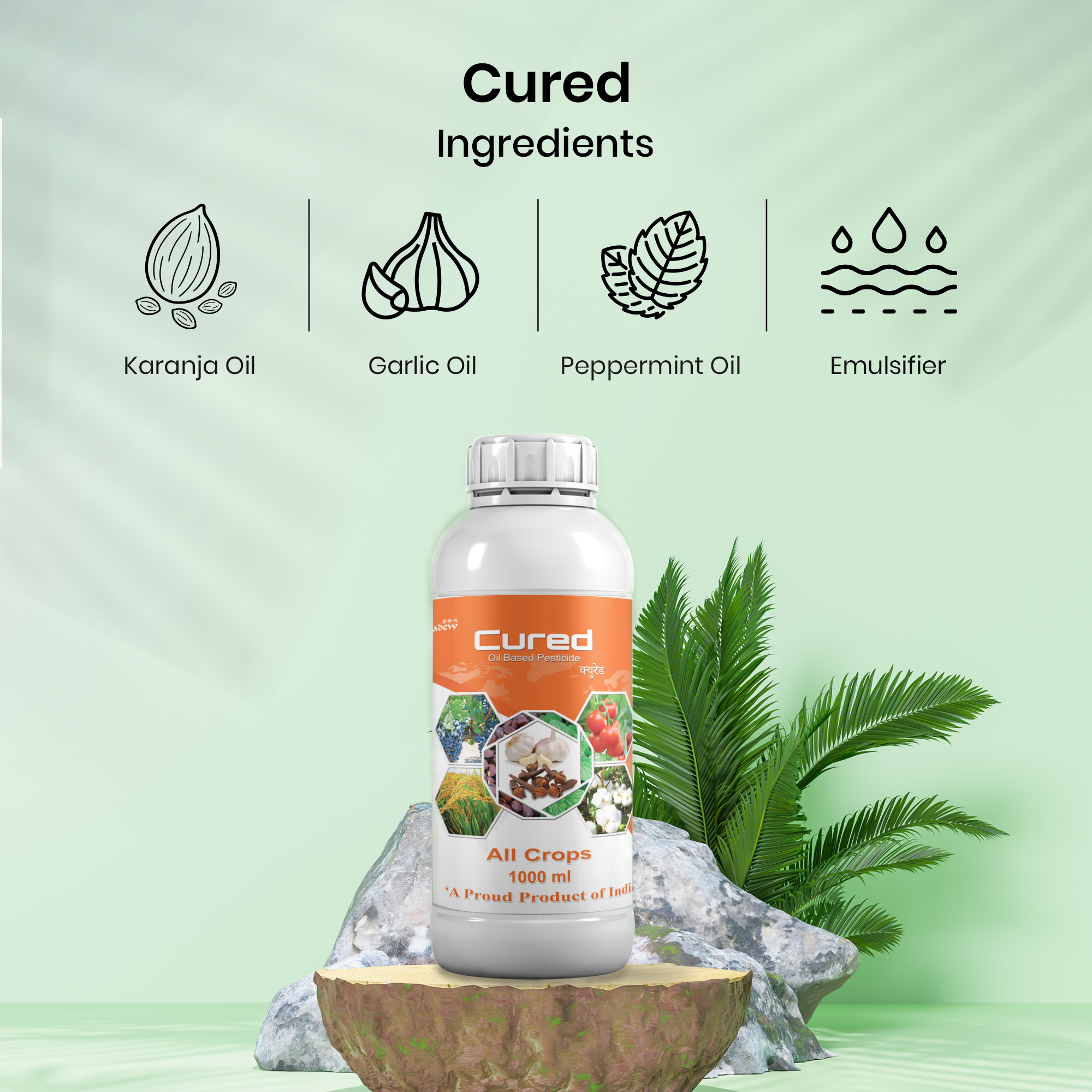 Cured – Organic Pest Control with Karanja & Garlic Oils