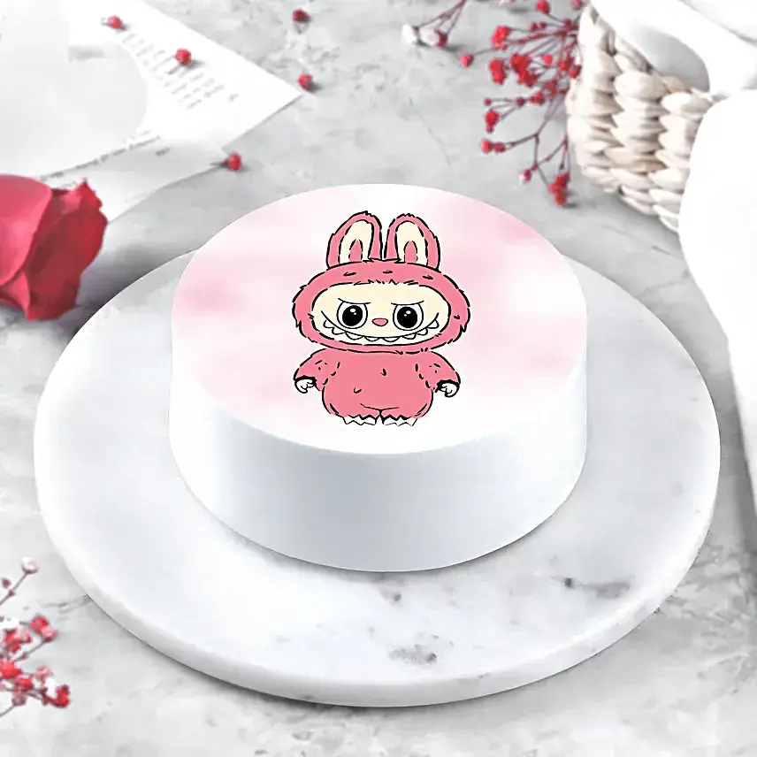 Sweet Mischief Labubu Eggless Chocolate Bento Cake