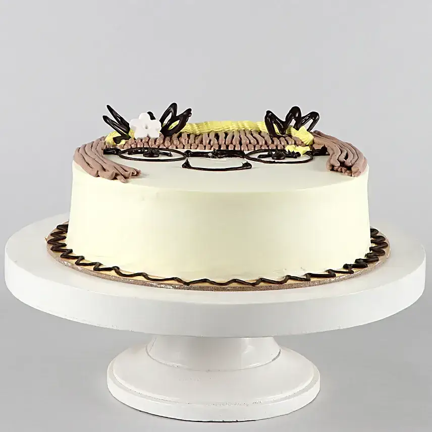Cute Girl Chocolate Cake- Half Kg