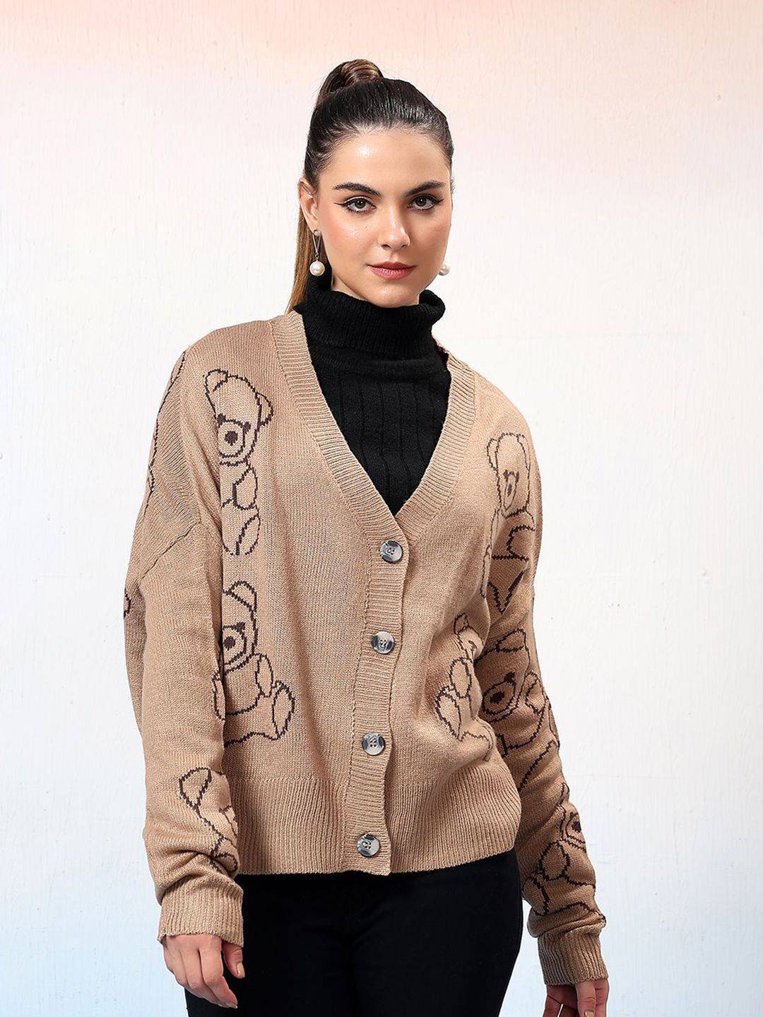 Kotty Women Printed Cardigan