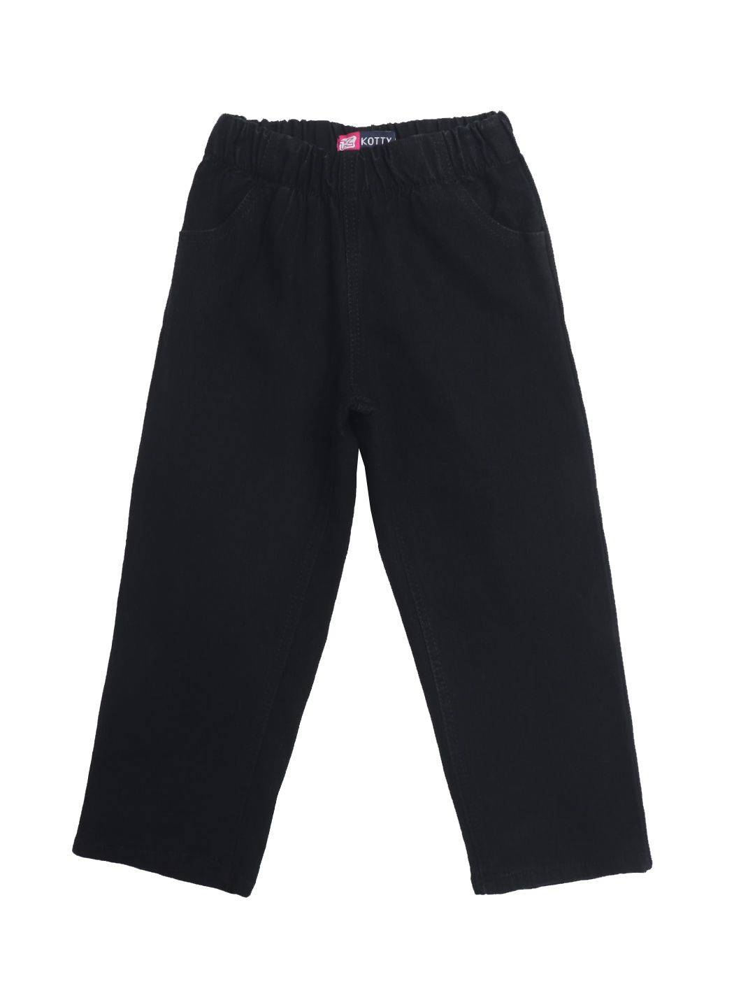 Kotty Girls Black No Fade Jeans