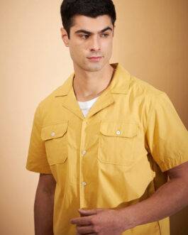 Shirt Collar Pure Cotton Shirt & Trousers