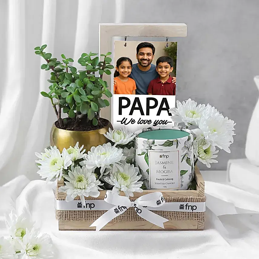 Dad’s Day Delight Photo Gift Box