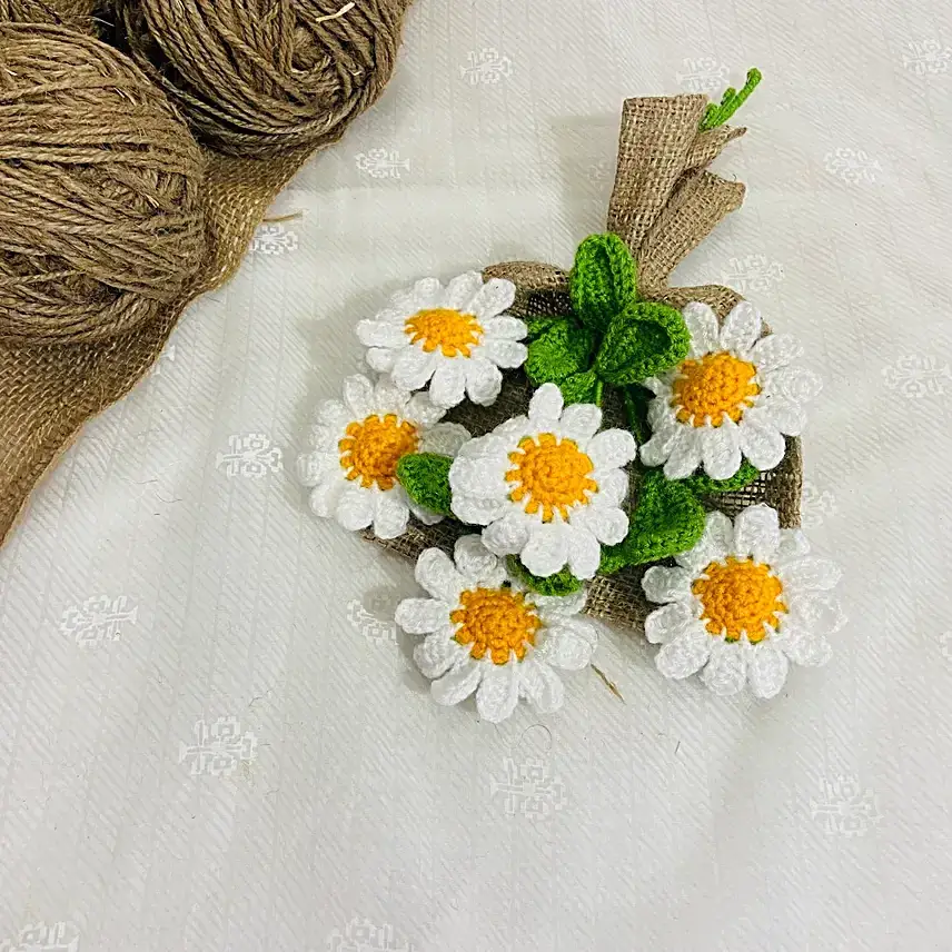Daisy Dreams Crochet Bouquet