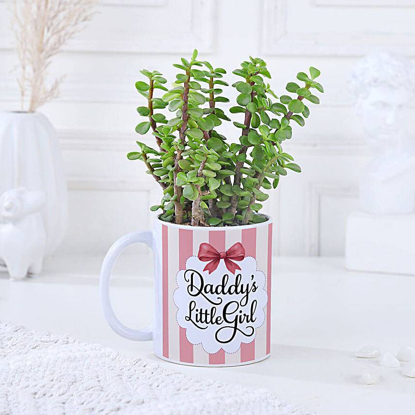 Daughter’s Day Jade Plant in Mug