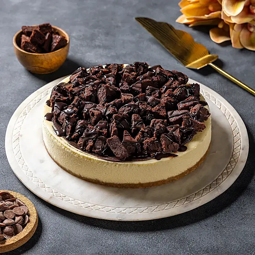 Decadent Brownie Cheese Cake 600gm