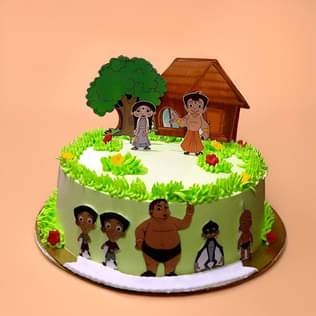 Dholakpur Gang Chhota Bheem Cake