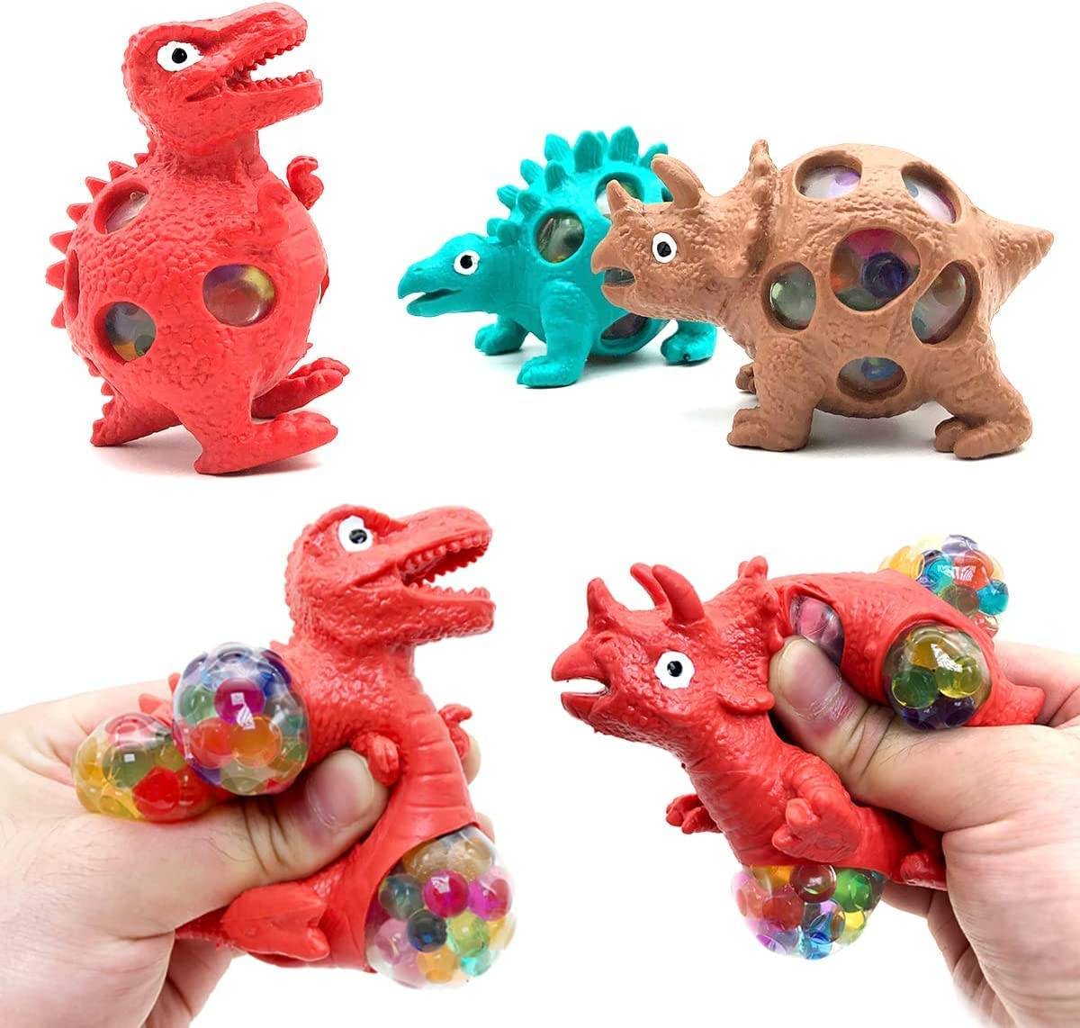 Dino Squeeze: Dinosaur Stress Relief Mesh Ball for Kids Buy @ ₹99