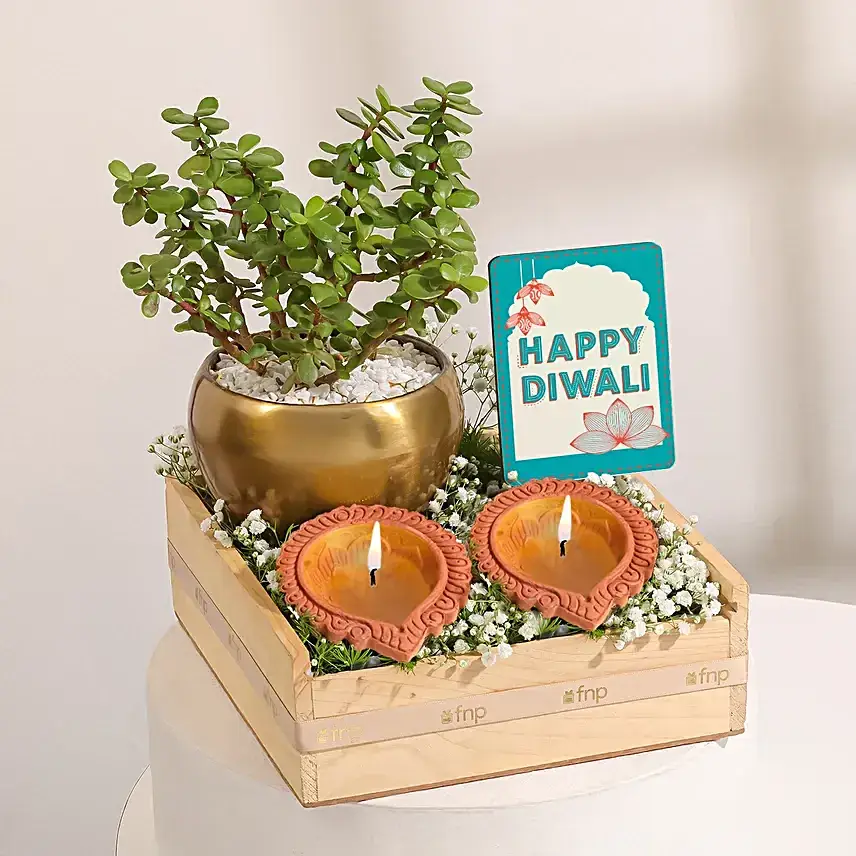Diwali Jade N Fridge Magnet Gift