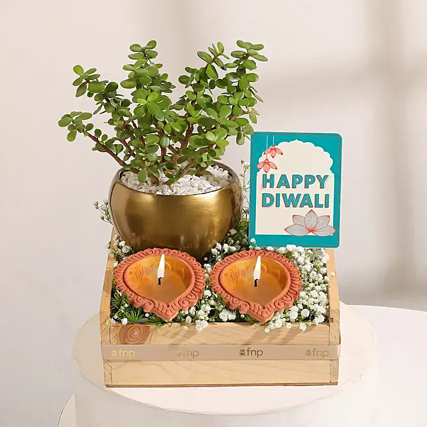 Diwali Jade N Fridge Magnet Gift