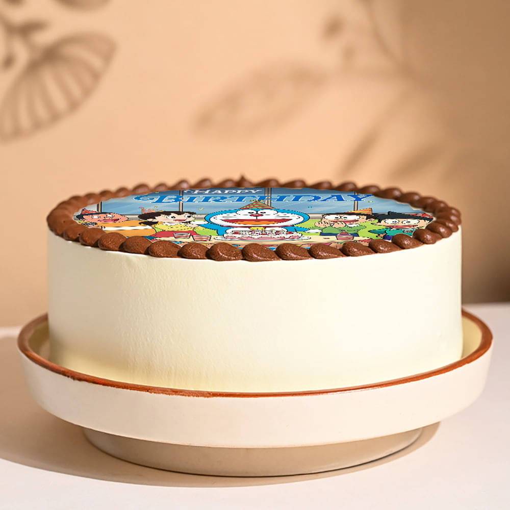 Doraemon Birthday Wish Cake